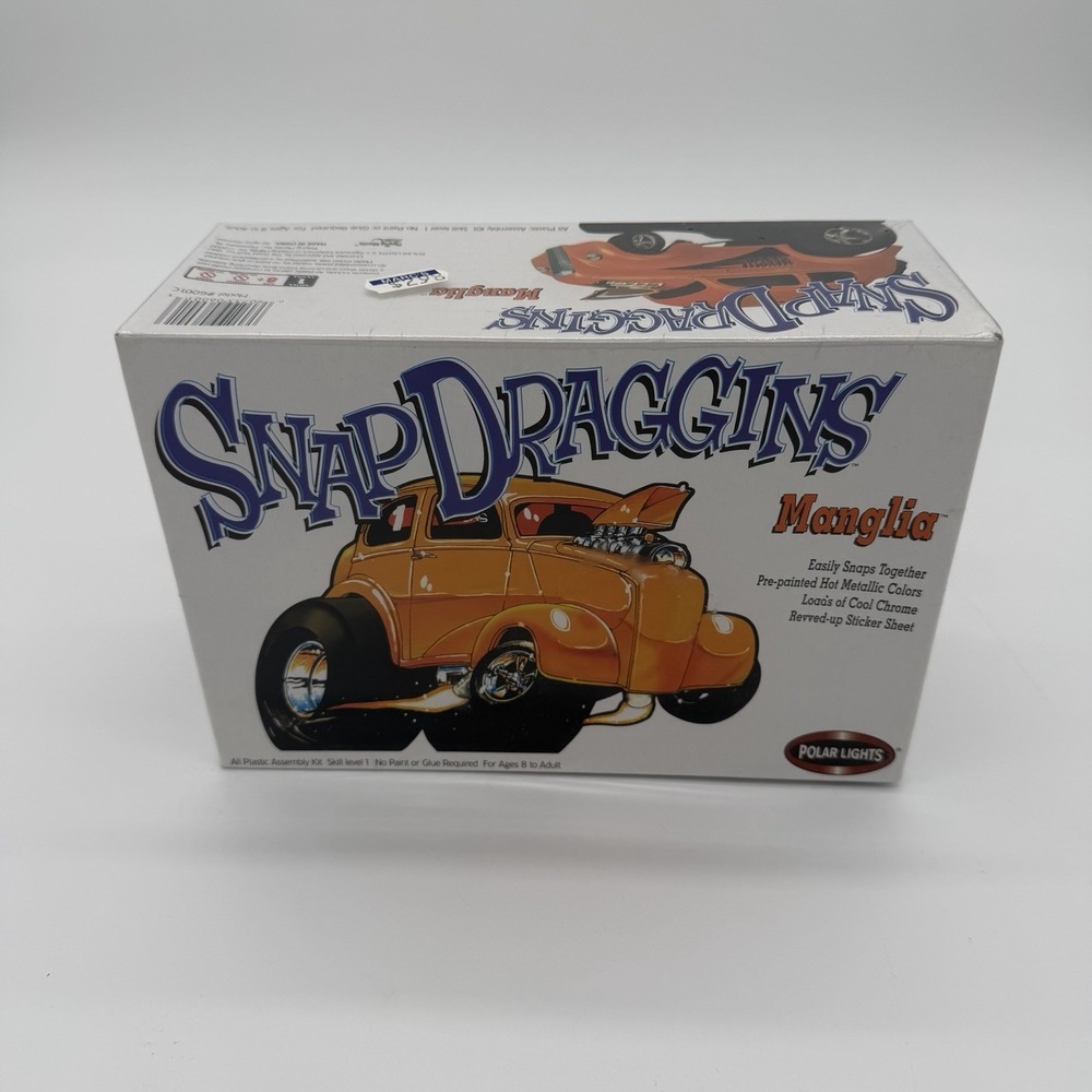 Vintage Polar Lights Snap Draggins Manglia #6001C Sealed
